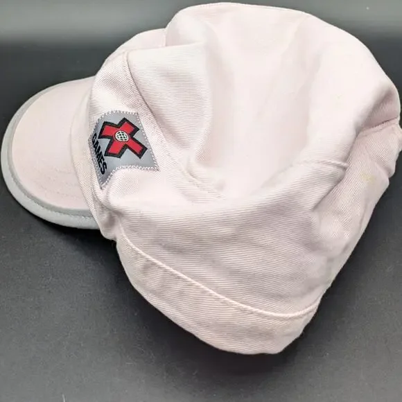 X Games Hat Cap Womens Small Medium Pink Signed Travis Pastrana Unverified